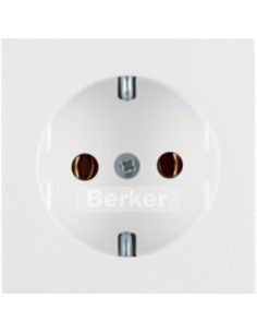S. 1/B. X - ESPELHO SCHUKO C/OBTUR., BRANCO MATE 17191909 - 17191909
