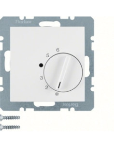 S. 1/B. X - TERMOSTATO 1NA+1NF, BRANCO MATE 20261909 - 20261909