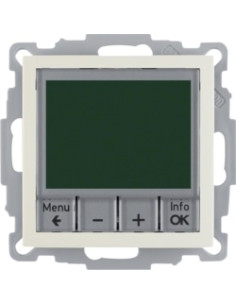 S. 1/B. X - TERMOSTATO PROGRAMAVEL, CREME 20448982 - 20448982