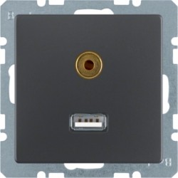 Q. X - USB/JACK 3. 5MM, ANTR. 3315396086 - 3315396086