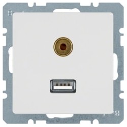 Q. X - USB/JACK 3. 5MM, BRANCO 3315396089 - 3315396089