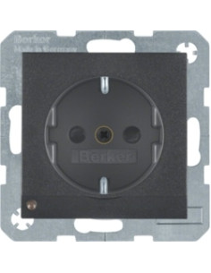 S. 1/B. X - SCHUKO C/LED ORIENT., ANTR. MATE 41091606 - 41091606