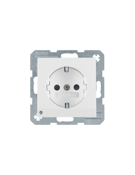 S. 1/B. X - SCHUKO C/LED ORIENT., BRANCO 41098989 - 41098989
