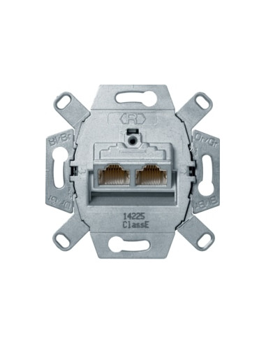 RJ45 CAT. 6 BLINDADA, DUPLA - 455501