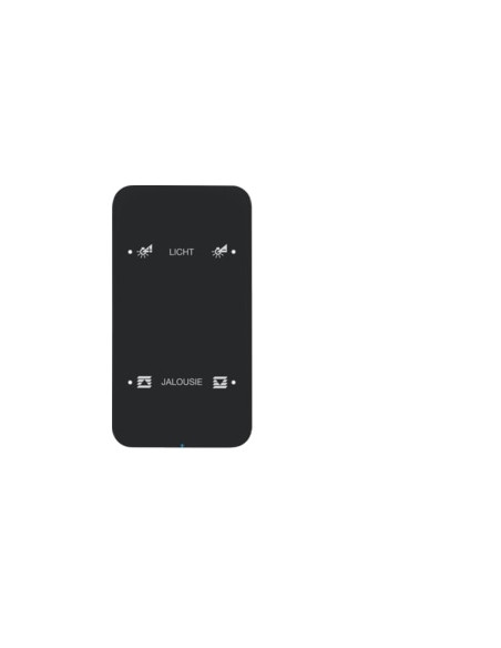 TOUCH SENSOR R. 1 X2 PERS., VIDRO PRETO 75142165 - 75142165