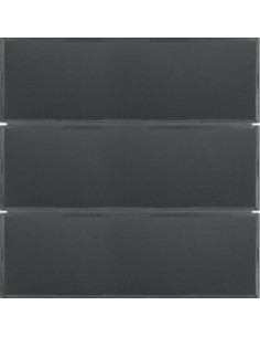 BP KNX S/B 3 TECLAS EASY P. E, ALUM. /ANTR. 80163785 - 80163785