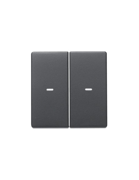 TAMPA P/ BP KNX Q. X 2 TECLAS C/BCU, ANTR. 80960326 - 80960326