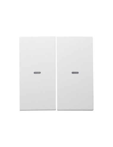 TAMPA P/BP KNX S. X 2 TECLAS C/BCU, BR MATE 80960399 - 80960399