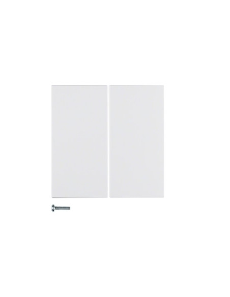 S. 1/ B. 3 /B. 7 - TECLA DUPLA, BRANCO MATE 85142188 - 85142188