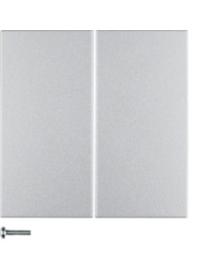B. 7 - TECLA DUPLA KNX RF, ALUM. MATE 85146183 - 85146183