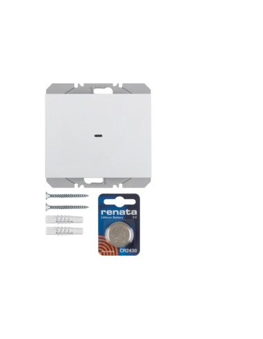 K. 1/K. 5 - BP SIMPLES KNX RF, BRANCO 85655279 - 85655279