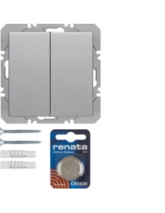 Q. X - BP DUPLO KNX RF, ALUM. 85656224 - 85656224