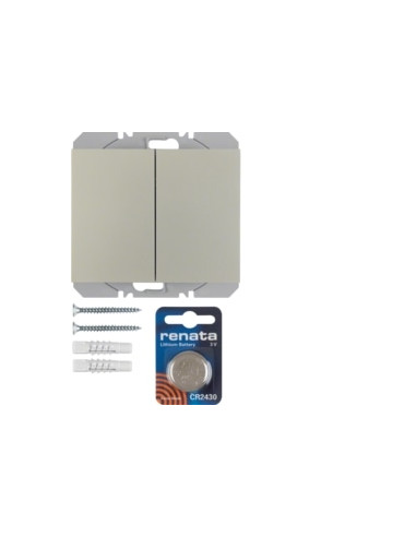 K. 1/K. 5 - BP DUPLO KNX RF, ACO INOX 85656273 - 85656273