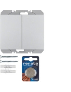 K. 1/K. 5 - BP DUPLO KNX RF, ALUM. MATE 85656277 - 85656277