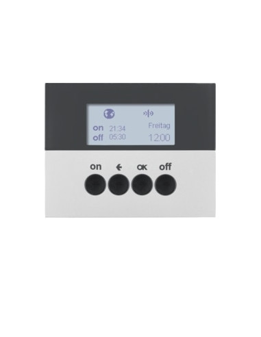 K. 1/K. 5 - PROG. HORARIO KNX RF, ALUM. MATE 85745277 - 85745277