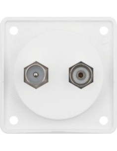 INTEGRO - TOMADA TV/FM, BRANCO MATE 945612502 - 945612502
