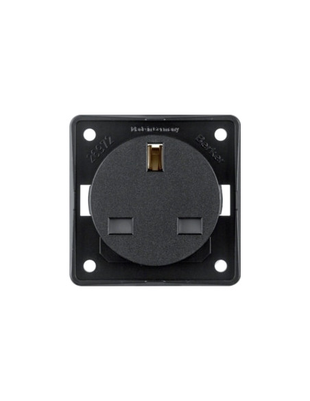 INTEGRO - TOMADA 2P+T BS, PRETO MATE 9626205 - 9626205