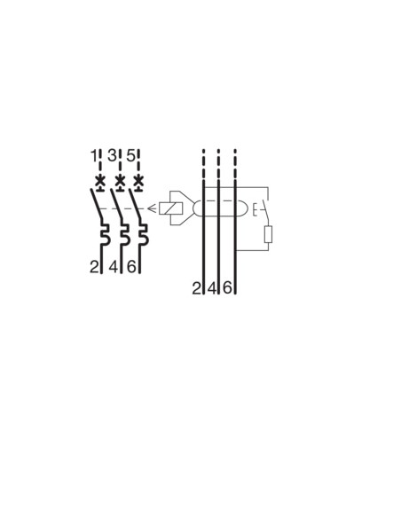 BLOCO DIF. 3P 40A 30MA HI C/BORN. DES BDH340F - BDH340F
