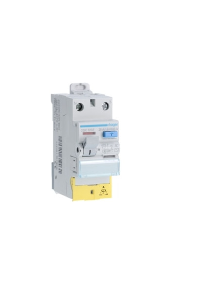 INT. DIF. 1P+N 25A 30MA AC C/BORNES DES. CDC125F - CDC125F