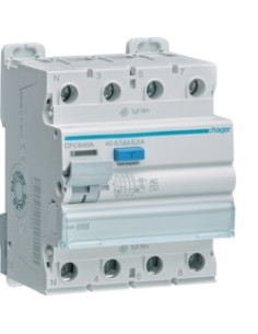 INTER. DIF. 3P+N 40A 300MA TIPO AC 4M CFC640A - CFC640A
