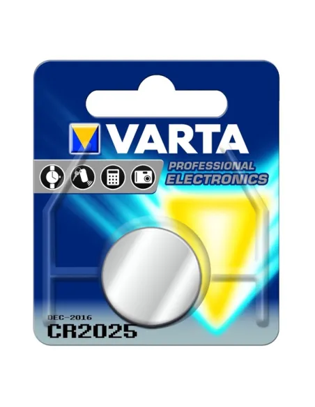 PILHA VARTA ELECTRONICS LITIO CR2025 - 9006025