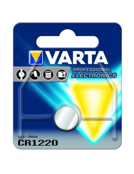 PILHA VARTA ELECTRONICS LITIO CR1220 - 9006220