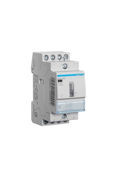 CONTACTOR C/CMDO MANUAL 25A, 4NA, 24V 2M ERD425 - ERD425