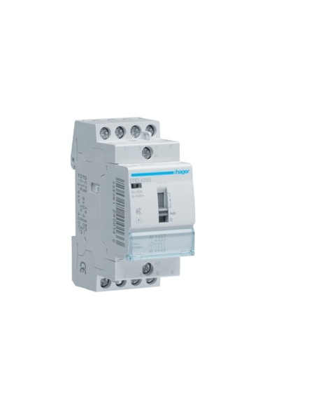 CONTACTOR C/CMDO MANUAL 25A, 4NA, 24V 2M ERD425 - ERD425