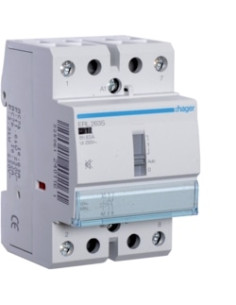 CONTACTOR C/CMDO MANUAL 63A, 2NA, 12V 3M ERL263 - ERL263 2