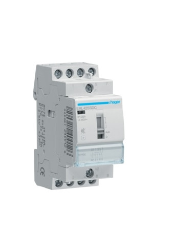 CONTACTOR C/CMDO MANUAL 25A, 4NA, 12V 2M ERL425 - ERL425