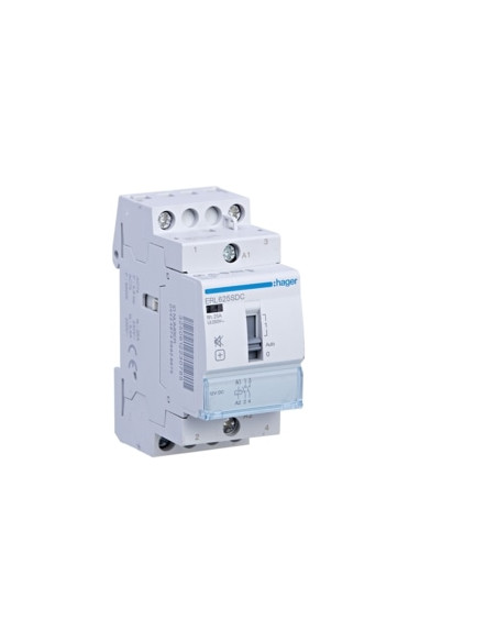 CONTACTOR SILENCIO MANU 25A, 2NA, 12V DC ERL625SDC - ERL625SDC