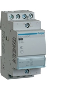 CONTACTOR SILENCIOSO 25A, 4NA, 24V 2M ESD425S - ESD425S 2