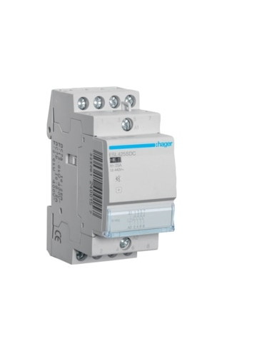 CONTACTOR SILENCIOSO 25A, 4NA, 12V DC 2M ESL425SDC - ESL425SDC