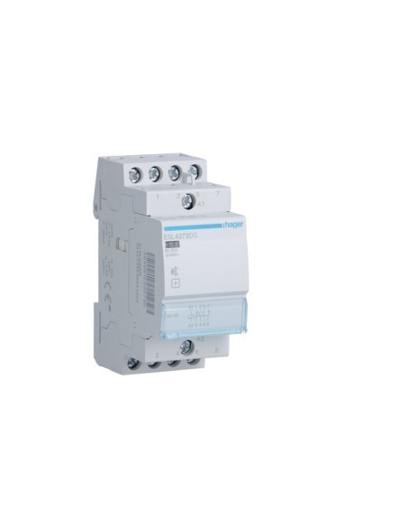 CONTACTOR SILENCIOS 25A, 2NA+2NF, 12V DC ESL427SDC - ESL427SDC