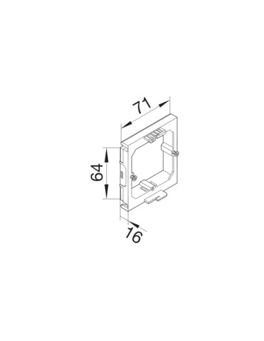 SUP. MONTAGEM APARELHAGEM DA200-80 G2870 - G2870