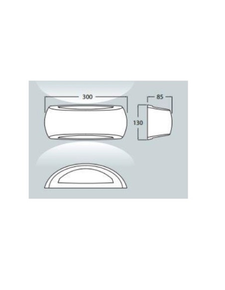 FRANCY c/Sensor E27 PRETO - 012031113