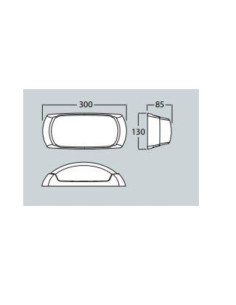 FRANCY-OP c/ sensor E27 CINZENTO - 0120321712 2