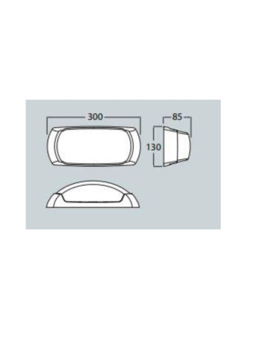 FRANCY-OP c/ sensor E27 CINZENTO - 0120321712