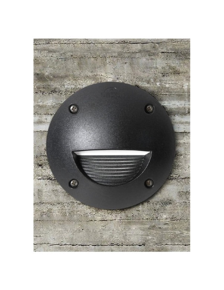 Encastrável LETI 100 ST GX53 PRETO - 0120324113