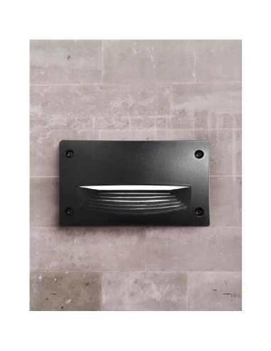 Encastrável LETI 200 HS GX53 PRETO - 0120344113