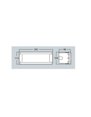 Encastrável LETI 300 E27 BRANCO - 01203512705