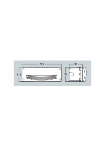 Encastrável LETI 300 HS E27 BRANCO - 01203542705