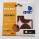 Pack 4 feltros adesivos red. 35mm castanho GSC-3802761 - 5003802761