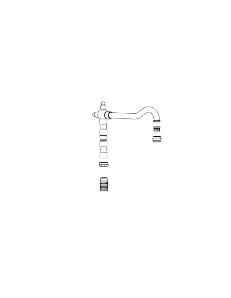 KIT CANO LAVA-LOUÇA FLORENTINA ROCA AG0057200R - AG0057200R