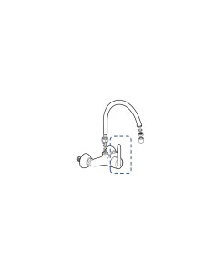 KIT MANÍPULO LAVA-LOUÇA VECTRA ROCA AG0002300R - AG0002300R