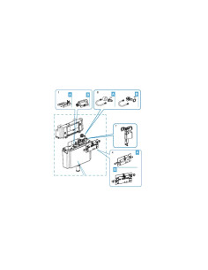 KIT PLACA COMATENDOS DUPLO [DEPOIS DE 2014] ROCA AV0025700R - AV0025700R 2