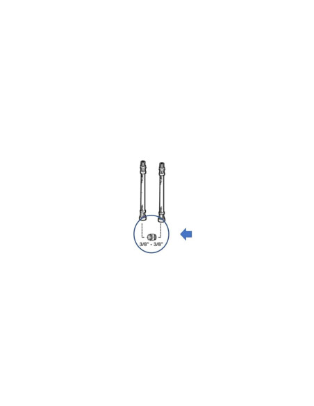 KIT CONNECTOR 3/8 G. ROCA AG0007503R - AG0007503R