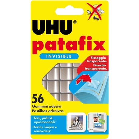 UHU Patafix Invisible - 56 pastilhas 37365 - 560176037365