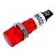 Indicador com lâmpada de neon vermelha 230VAC 10mm - 017-0247