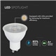 LAMPADA LED GU10 6.5W 6000K 480Lm 110º SAMSUNG V-TAC 194 - 8950194